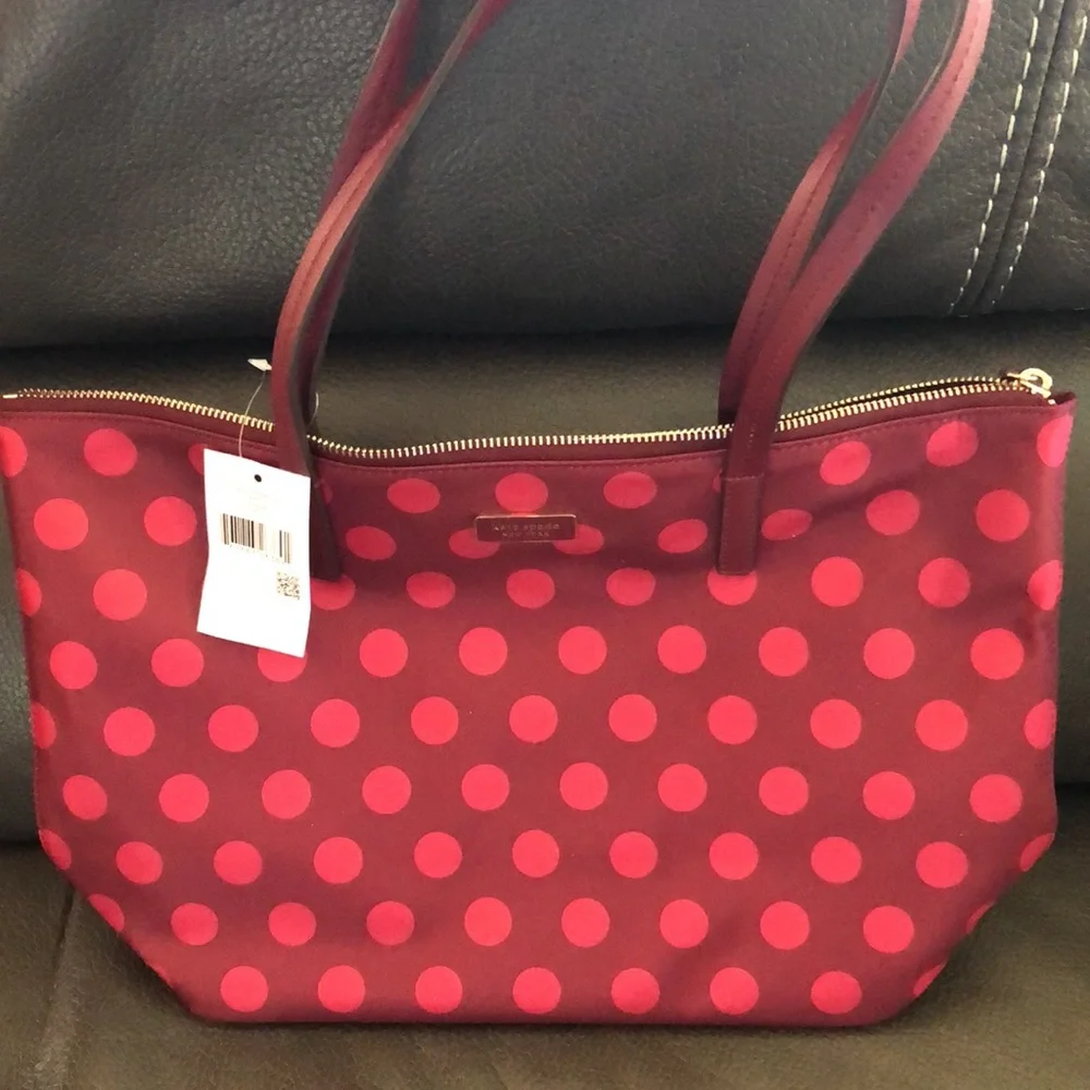 Kate spade polka dot blackberry bag
